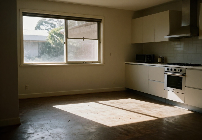 Clean Marrickville kitchen after insect control treatment